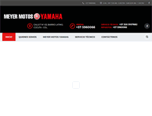 Tablet Screenshot of meyermotosyamaha.com